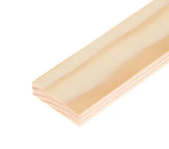 фото Наличник 2.2 м, 80 мм, HOLZ, сращенный, бессучковый, гладкий, сорт экстра