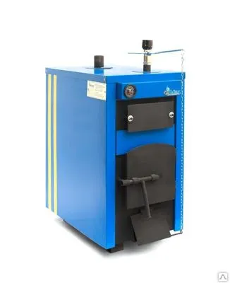 Фото №0 Твердотопливные отопительные пиролизные котлы Гейзер