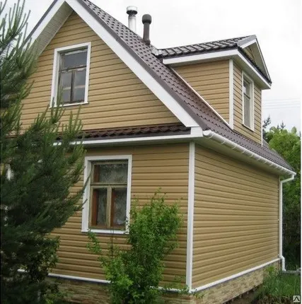 Фото №0 Сайдинг виниловый DOCKE (корабельный брус)