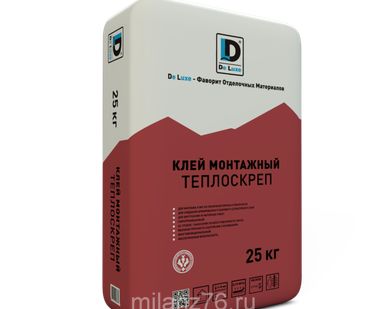 фото Клей монтажный Теплоскреп De Luxe 25  кг.