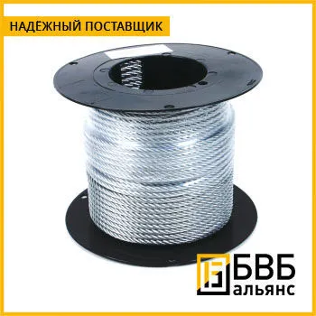 Фото №0 Трос стальной ГОСТ 16853-88