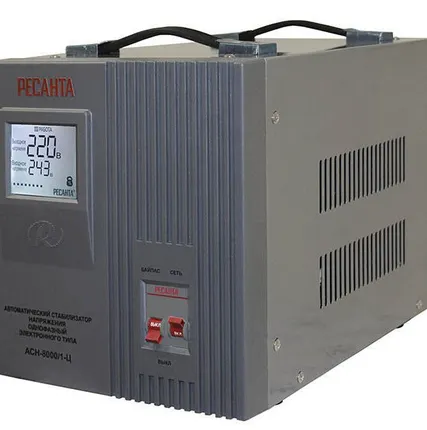 Фото №0 Стабилизатор напряжения АСН- 8000/1-Ц Ресанта