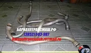 Фото №0 Труба от водяного насоса к левому блоку 1221-10-4