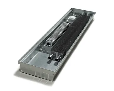 фото Конвектор внутрипольный с вентилятором ITTZB 250,075,800 Ш250, Г75, Д800 мм