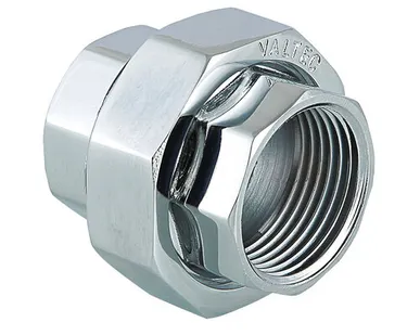 фото Муфта разъемная VALTEC "1/2" вн-вн Хром (10/110)