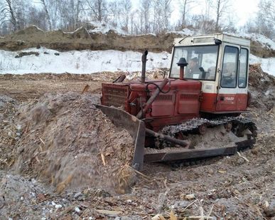 фото Аренда бульдозера Т-4 А.
