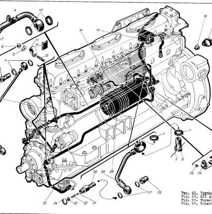 Фото №1 Труба сб1220-06 к приводу генератора Д12