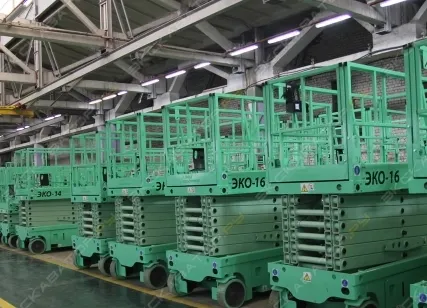 Фото №0 Аренда подъемника ножничного Завод подъемников Эко-16, Владимир