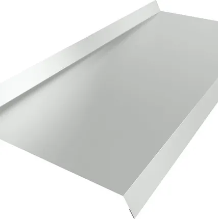 Фото №0 БЕЛЫЙ Отлив металлический (2000 х 50 мм) 5шт/уп PROFBUILD Metal