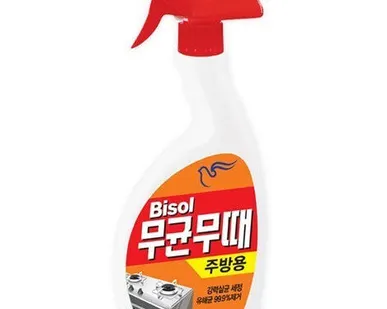 фото Чистящее средство для кухни Pigeon "Bisol for Kitchen" Чистящее средство для кухни с ароматом лимона и лайма, 500 мл.