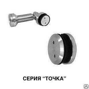 фото Точечное крепление стекло-стена