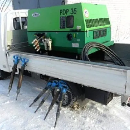 Фото №0 Компрессор в аренду (6 молотков)