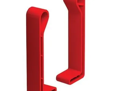 фото Комплект торцевых заглушек, правая + левая, H 50, полиэтилен RAL3020