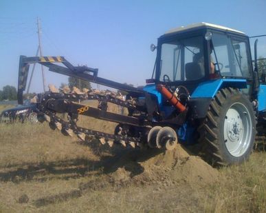 фото Услуги грунтореза на базе МТЗ