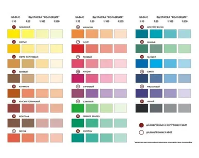 фото Паста КОЛЛЕКЦИЯ 0,45л №34 лаванда (И) В АССОРТИМЕНТЕ (цвета от1до34)