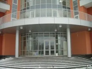 фото Входные группы из алюминия и ПВХ