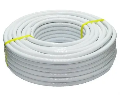 фото Труба гофрированная нержавеющая HydroSta (Корея) ПВХ оплетка Ду 15