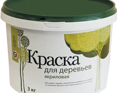 фото Краска для садовых деревьев 3 кг