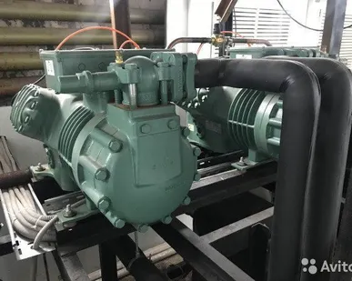 фото Стойка на 2х компрессорах Bitzer 4zf-8.2y-40p