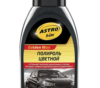 фото Цветной полироль кузова Color Wax (черный), 250мл Астрохим AC-281