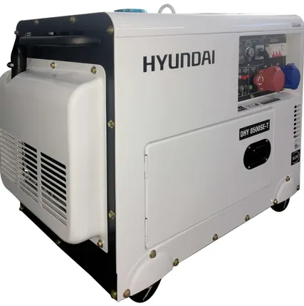 Фото №0 Дизельный генератор Hyundai DHY 8500 SE-T