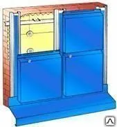 Фото №0 Фасадная кассета 0,9 мм, цинк