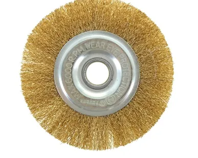 фото Щетка металлическая TUNDRA для УШМ плоская 22,2 мм, 150 мм