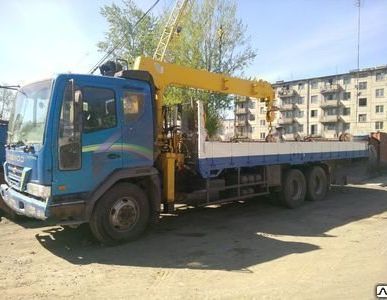 фото Аренда САМОПОГРУЗЧИКОВ в Челябинске. Борт 15т., стрела 8т.(23м.)