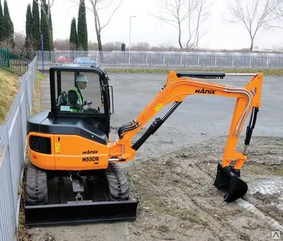Фото №0 Мини экскаватор Hanix H55DR
