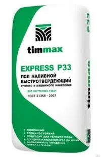 фото Наливной пол Express Timmax Р-33 (20кг) 524 (54 шт. в ПАЛЛЕТЕ)