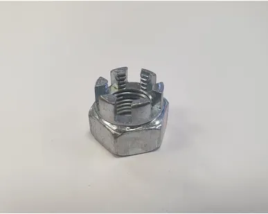 фото Гайка корончатая М12 H14-15 шаг 1.25, 5шт.