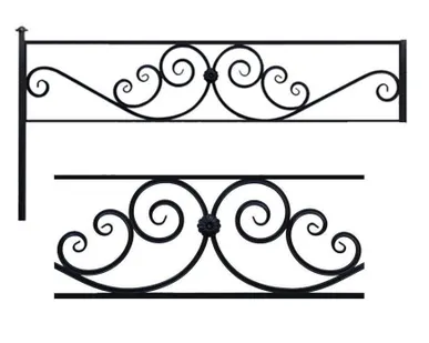 фото Оградка ритуальная БП-20