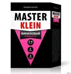 фото Клей обойный Master Klein "ВИНИЛОВЫЙ ИНДИКАТОР" 5-6 рулонов уп. 200 г