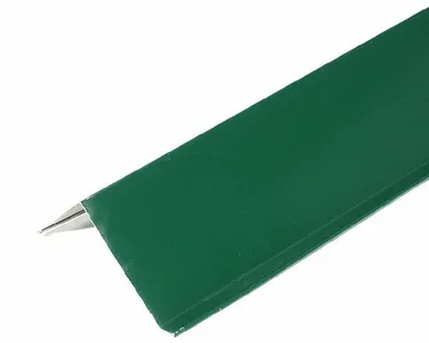 фото Планка торцевая RAL 6005 зеленый мох 95*120*2000