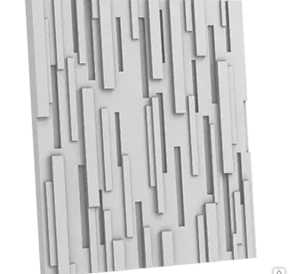 фото Панель интерьерная Каскад 3D П-18 (ШхГхВ) 500х500
