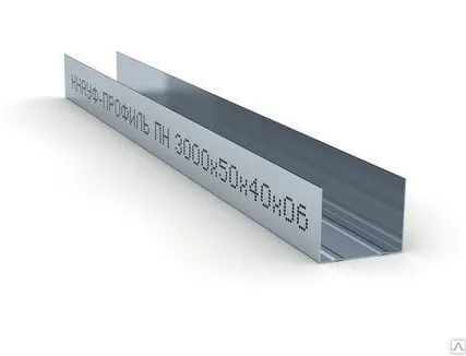 Фото №0 Профиль ПН 100*40*3000 оцинкованный