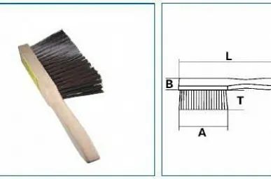 фото Щетка-смётка, плоская проволока (устойчивый к нефтепродуктам ворс)