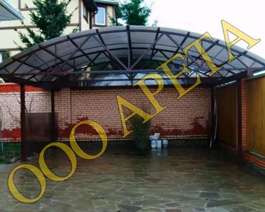 фото Навесы металлические