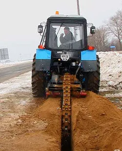 фото Аренда траншеекопателя в Ростове-на-Дону
