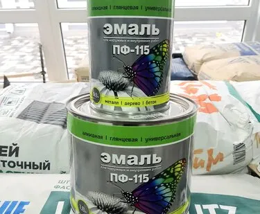 фото Эмаль ПФ-115 0,8кг и 1,8кг