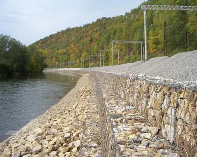 фото Габионы Джамбо. Размер 3 х 2 х 0,5 м.