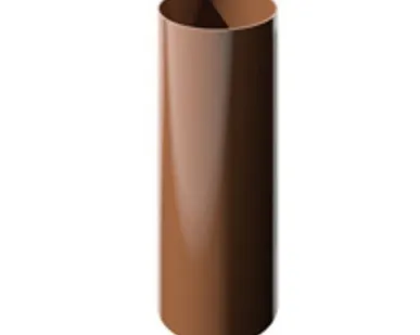 фото Труба Технониколь (VERAT) 125/82 коричневый 3 м