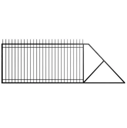 Фото №0 Ворота откатные сварные