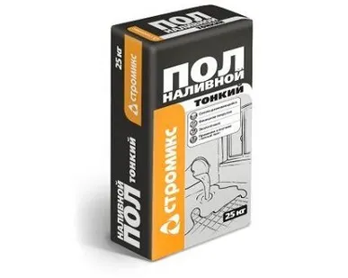 фото Пол наливной Тонкий Стромикс 25 кг (3-10мм)