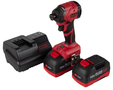 фото Аккумуляторный шуруповерт, ударный, 18 В, 4 предмета, кейс MIGHTY SEVEN DS-202A