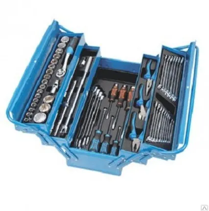 Фото №0 Набор инструмента в металлическом ящике Licota AHB-533K01