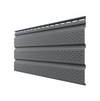 Фото №0 ТН, Софит, полностью перфорированный, бруния, 3м