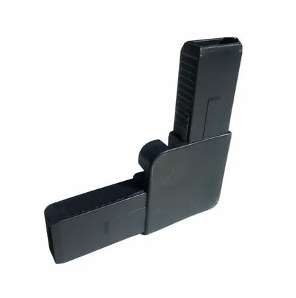 Фото №0 Уголок полый для профиля МС-БАЗА, Антрацит