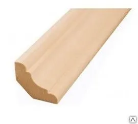 фото Галтель деревянная фигурная 32х2500мм клееный