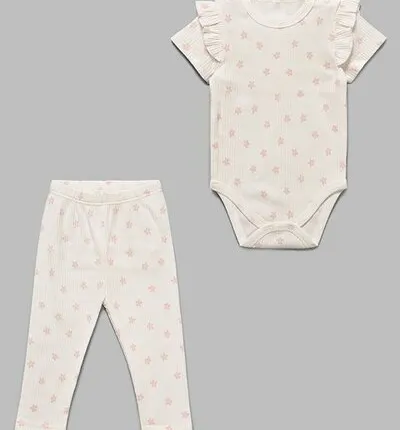 Фото №0 Комплект для девочек:Молочный:62